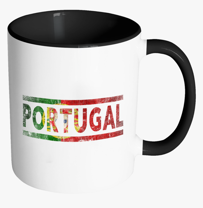 Retro Vintage Flag Portuguese Portugal 11oz Black & - Dont Rise And Shine Mug, HD Png Download, Free Download