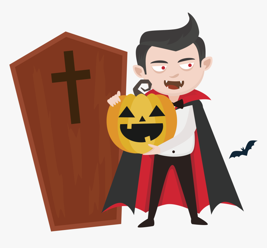 Vampire Clipart Coffin Clipart - Vampire Clipart, HD Png Download, Free Download