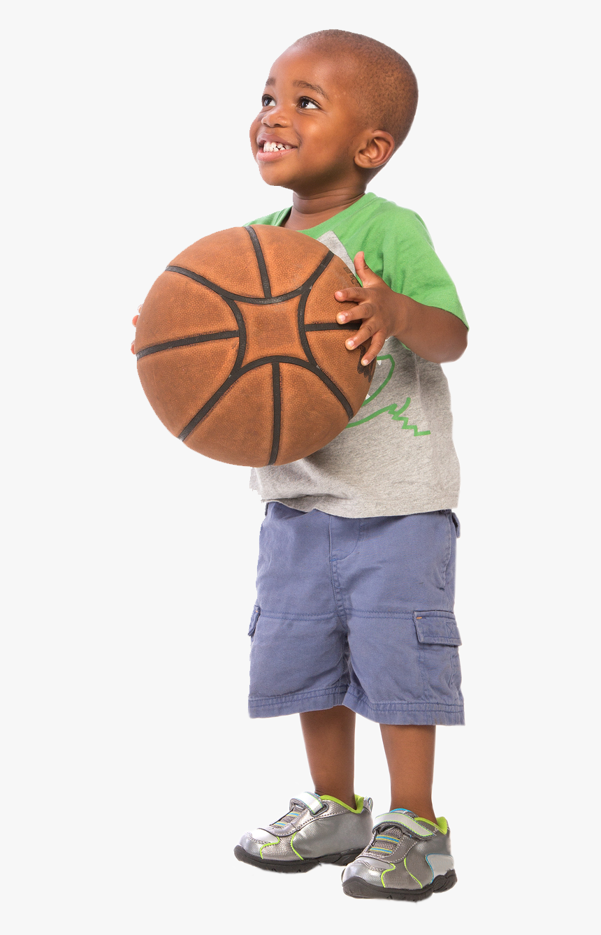 Kid Playing Basketball Png, Transparent Png, Free Download