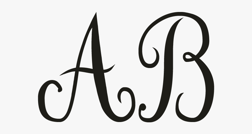 Ab Monogram Png, Transparent Png, Free Download