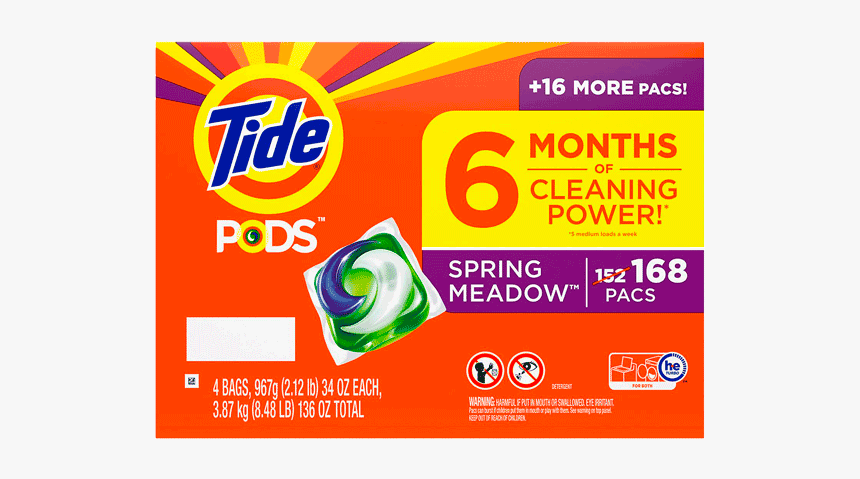 Tide Pods 16 Oz, HD Png Download, Free Download