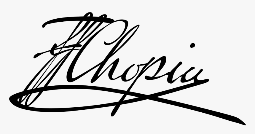Chopin Signature, HD Png Download, Free Download