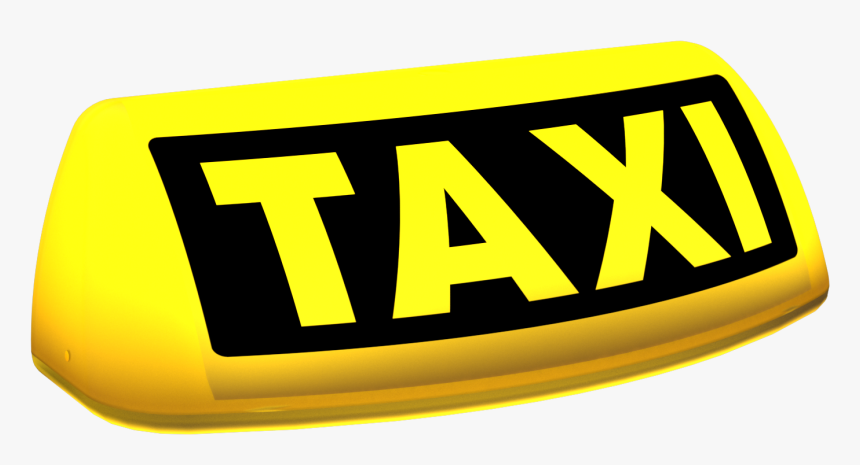 Transparent Taxi Sign Png - Sign, Png Download, Free Download