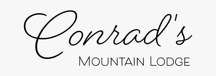 Conrad"s Mountain Lodge - Calligraphy, HD Png Download, Free Download