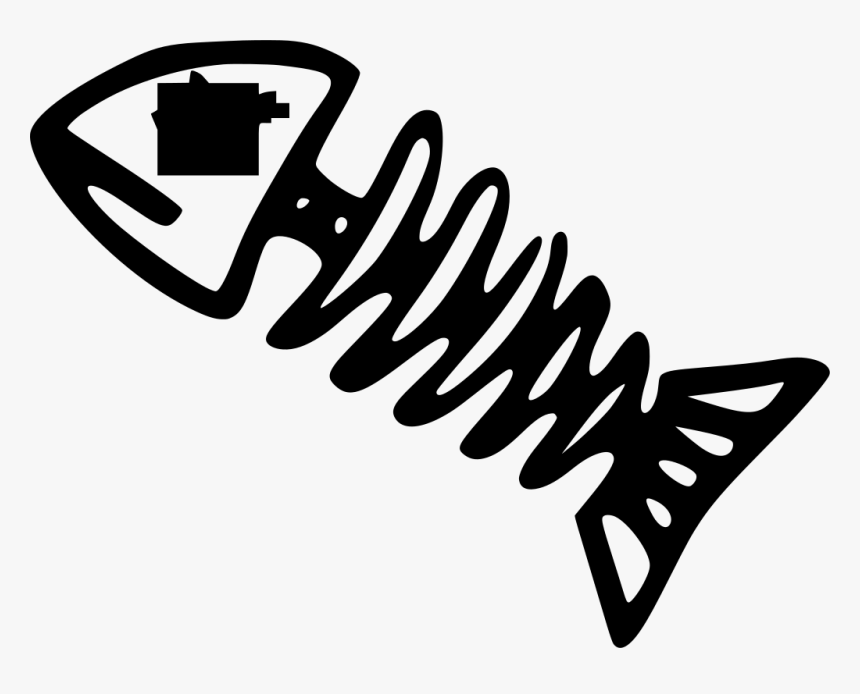 Fish Skeleton Clipart, HD Png Download, Free Download