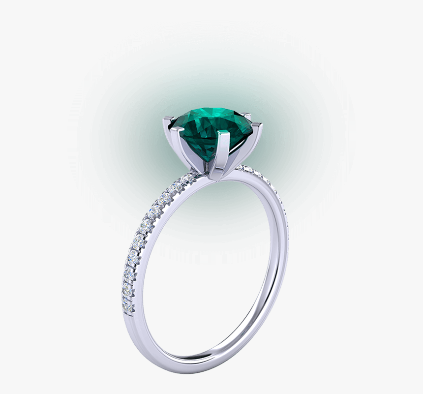 Rendered Ring - Engagement Ring, HD Png Download, Free Download