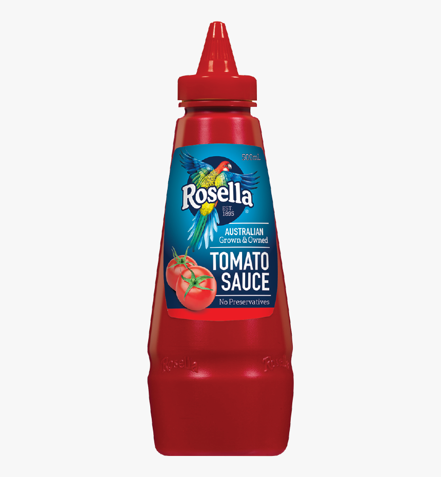 Rosella Tomato Sauce Ml - Rosella Tomato Sauce 500ml, HD Png Download, Free Download