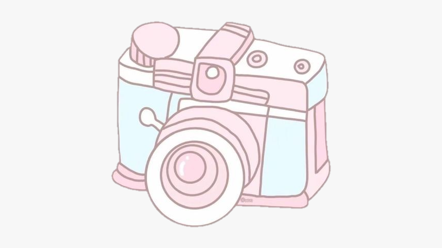 #camera #kawaii #pastelcolors #cute #aesthetic - Cute Aesthetic Camera, HD Png Download, Free Download