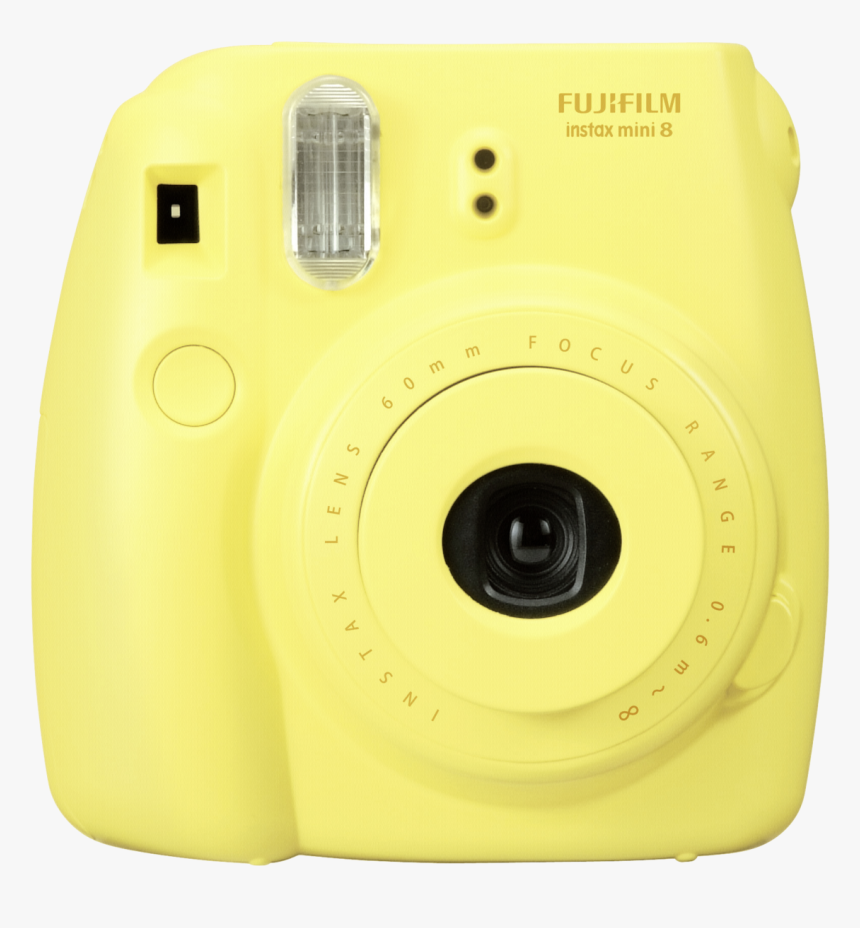 #polaroid #sticker #yellow #camera #cute #aesthetic - Instax Camera, HD Png Download, Free Download