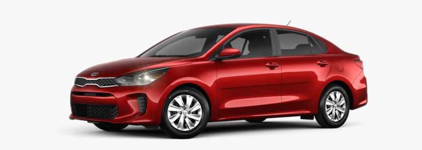 2019 Kia Rio Lx Sedan Black, HD Png Download, Free Download