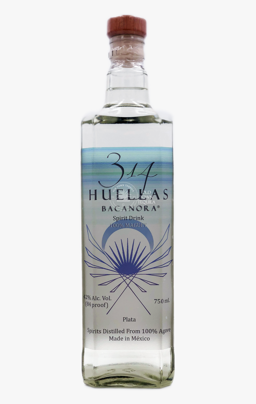 314 Huellas Bacanora Plata 750ml - Agave Azul, HD Png Download, Free Download