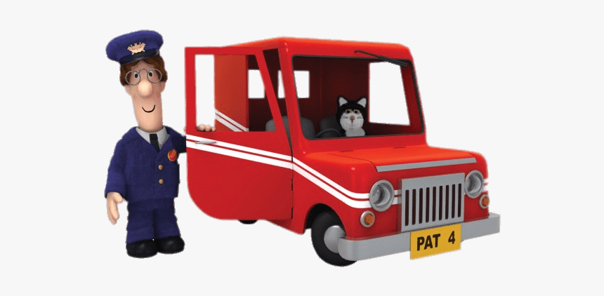 Pat El Cartero Cerca De Su Camioneta - Postman Pat And Van, HD Png Download, Free Download
