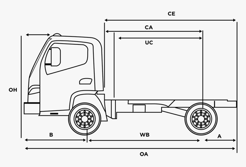 Transparent Camion De Carga Png - Medidas Camion De Carga, Png Download, Free Download