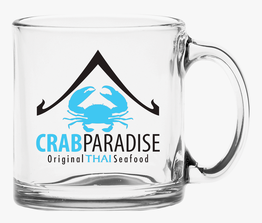 13 Oz Clear Glass Custom Coffee Mug - Mug, HD Png Download, Free Download