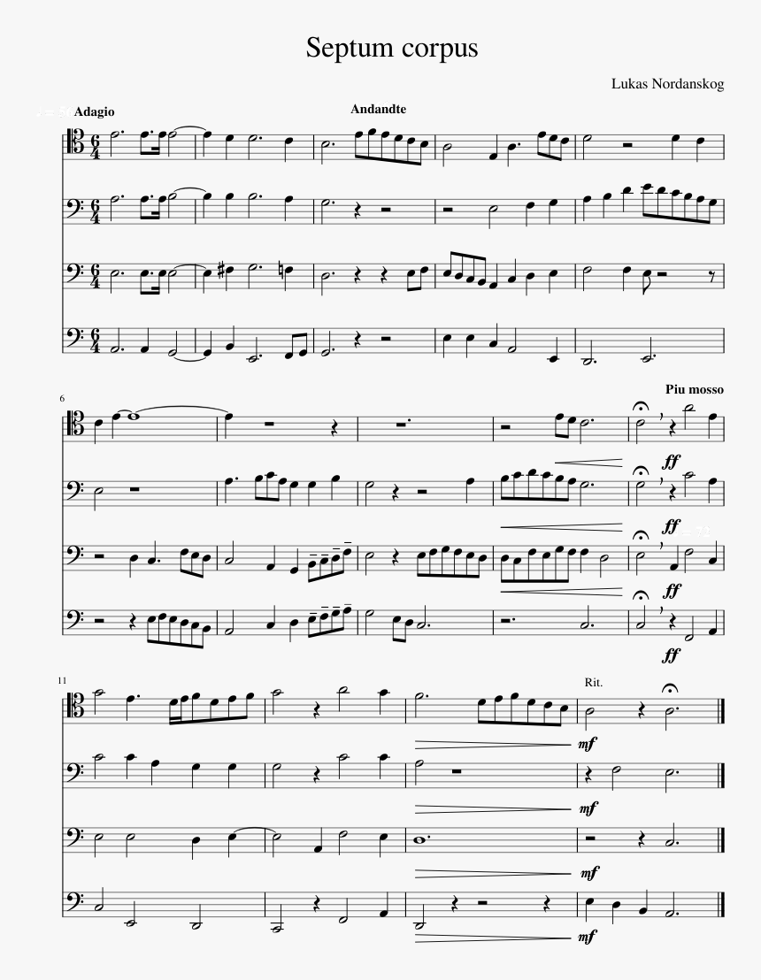 Sheet Music, HD Png Download, Free Download