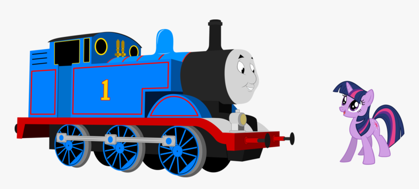 Thomas The Train Vector - Little Pony Friendship Is Magic, HD Png Download, Free Download