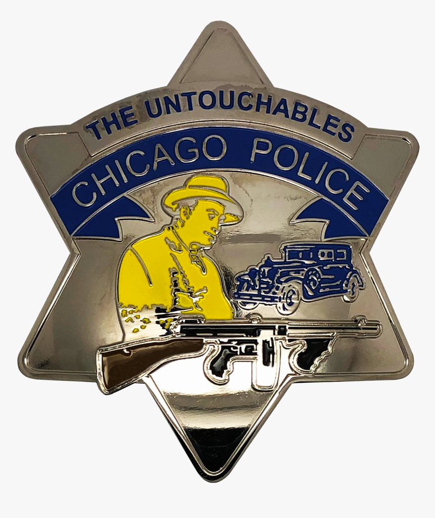 Chicago Police Badge From Untouchables, HD Png Download, Free Download