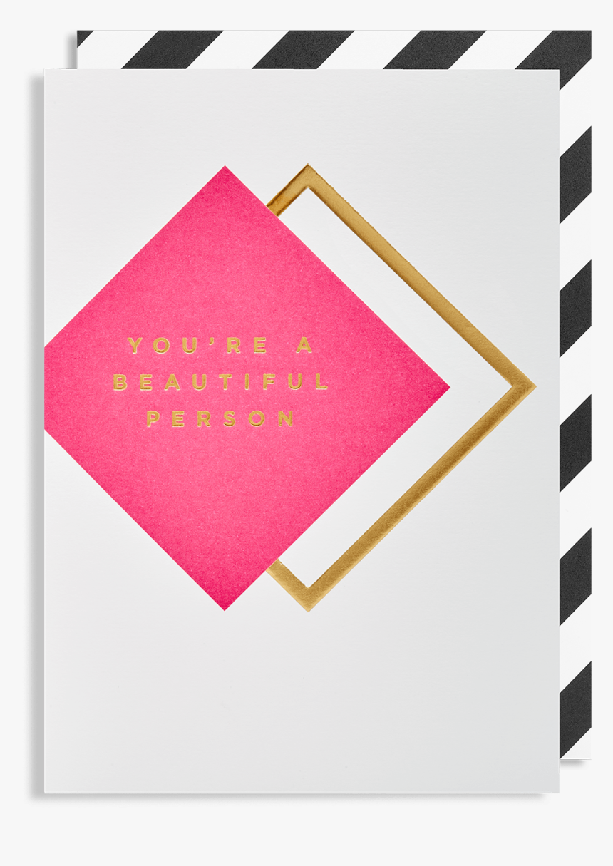 You’re A Beautiful Person Card - Paper, HD Png Download, Free Download