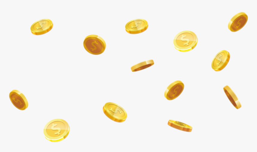 Gold Fruit Yellow Clip - Golden Coin Fruit, HD Png Download, Free Download