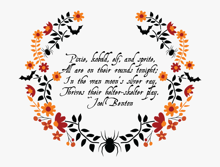 3 Free Halloween Poem Prints - Illustration, HD Png Download, Free Download