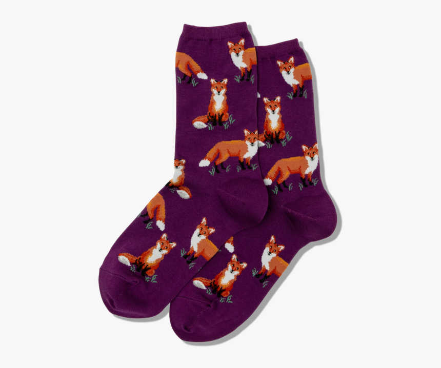 Women"s Foxes Crew Socks"
 Class="slick Lazy Image - Sock, HD Png Download, Free Download