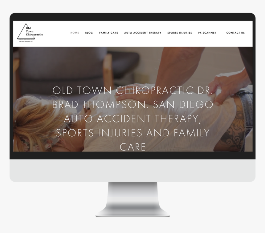 Old Town Chiropractic, Ola Moana Marketing, Social - Computer Monitor, HD Png Download, Free Download