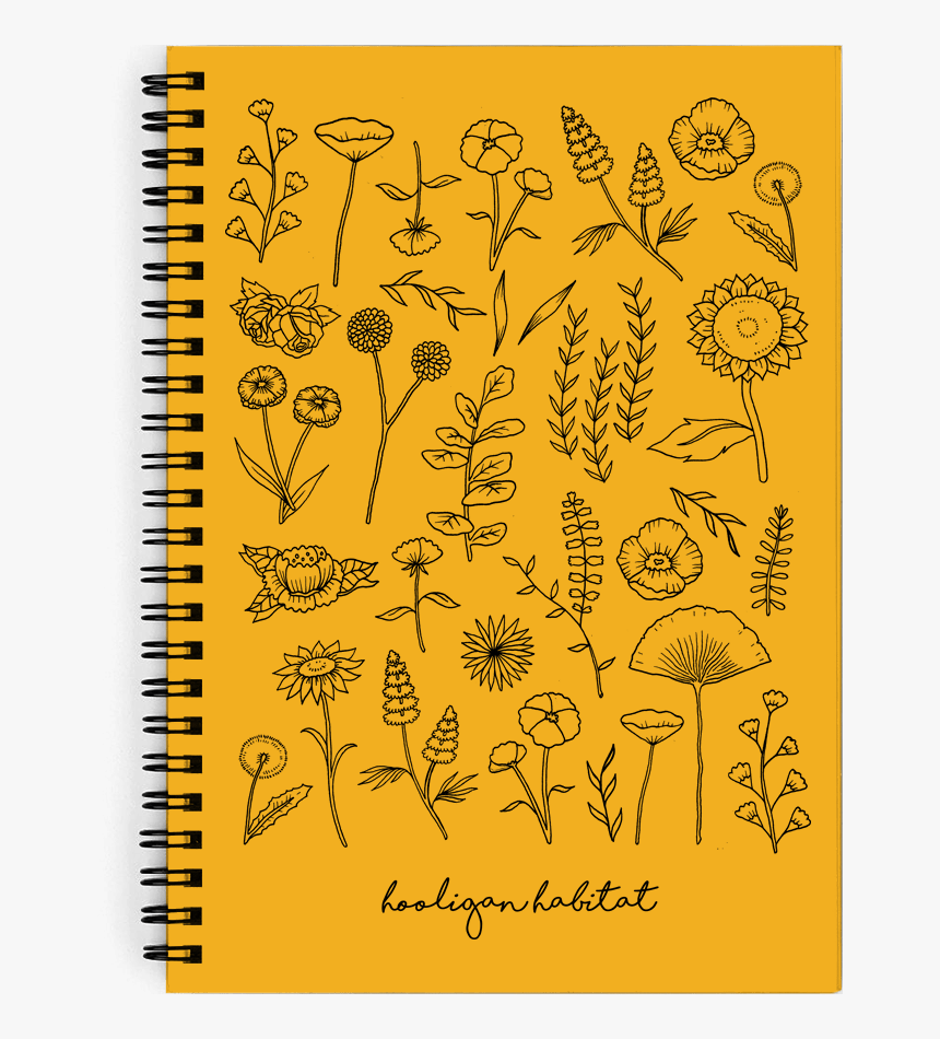 Exclusive Floral Mustard Notebook"
 Class="lazyload - You Ve Got This Notebook, HD Png Download, Free Download