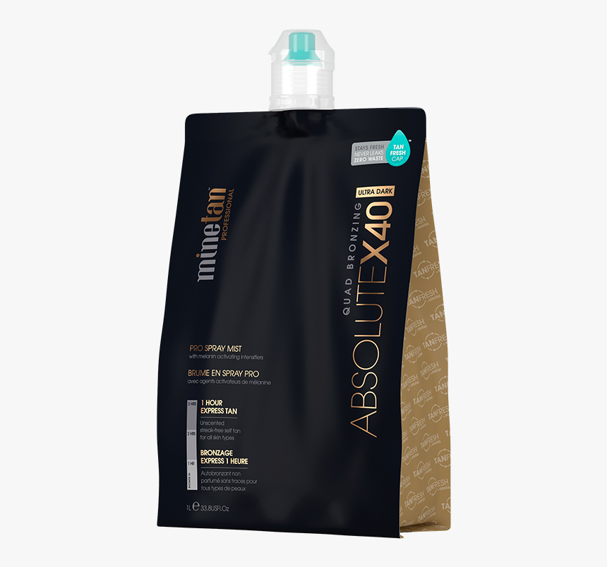 Minetan Absolute X40 Pro Spray Mist - Bottle, HD Png Download, Free Download