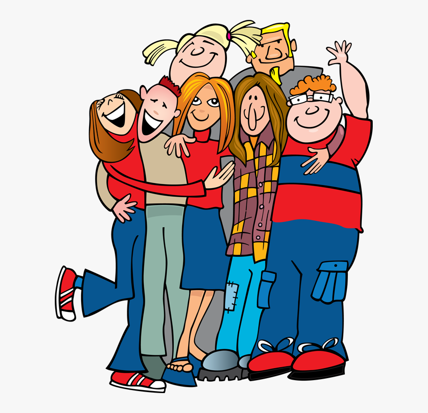 Friends And Introduction Clipart Of Groups, External - Hang Out With Friends Clipart, HD Png Download, Free Download