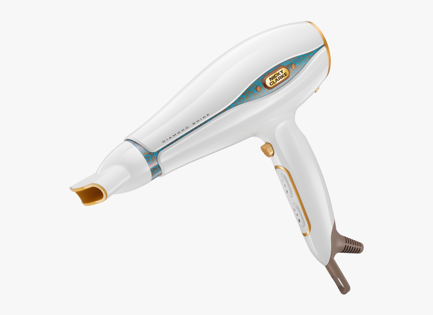 Nicky Clarke Diamond Shine Collection - Hair Dryer, HD Png Download, Free Download