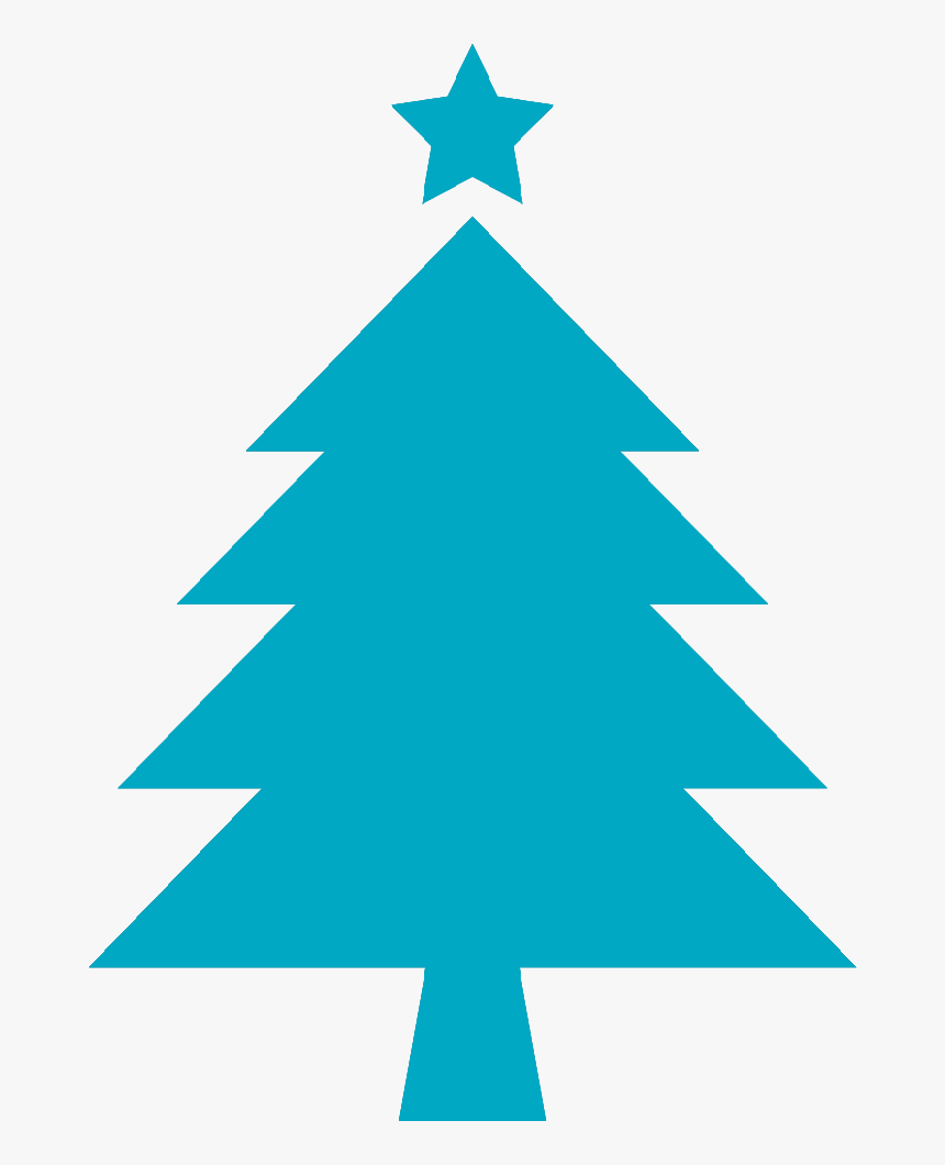 Black Christmas Tree Vector, HD Png Download, Free Download
