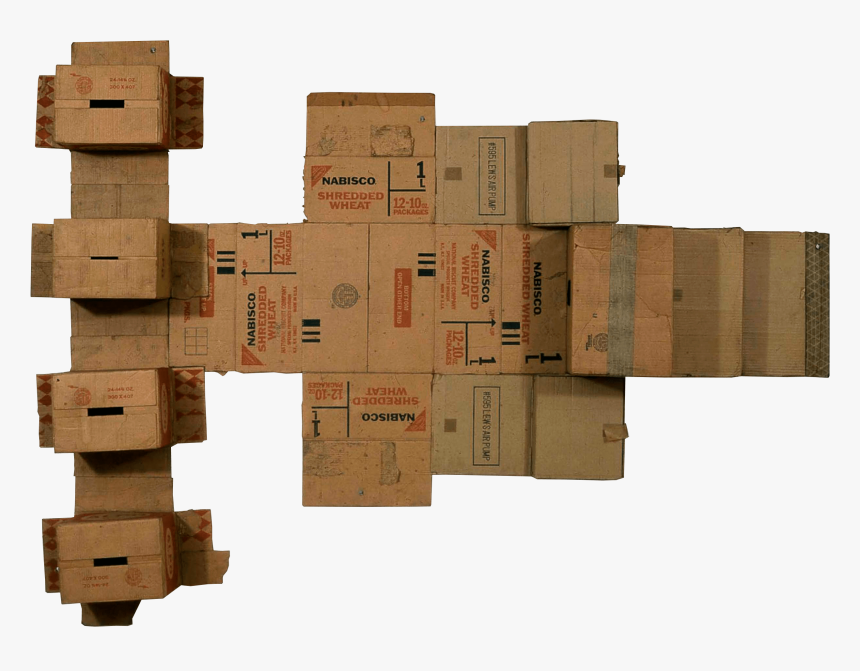 Bande De Sureté / Twin City / Nipples, 1971 Robert - Robert Rauschenberg Cardboard Boxes, HD Png Download, Free Download