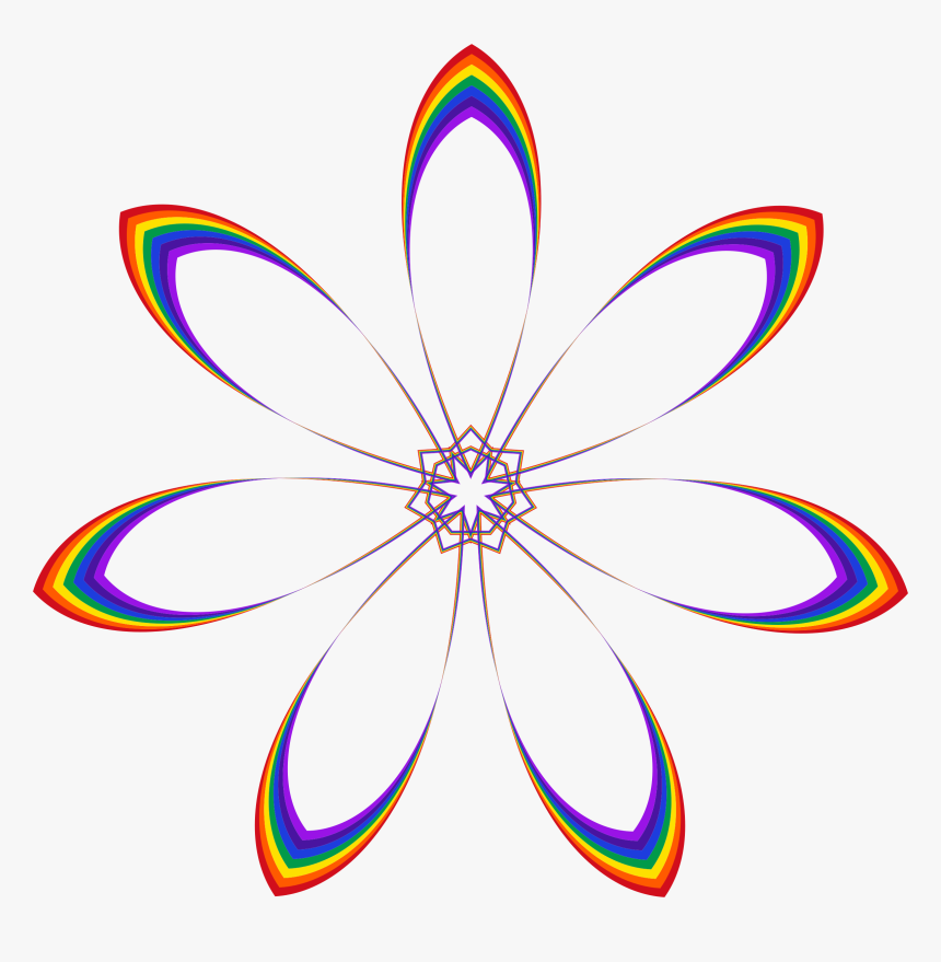 Flower Rainbow Png , Png Download, Transparent Png, Free Download