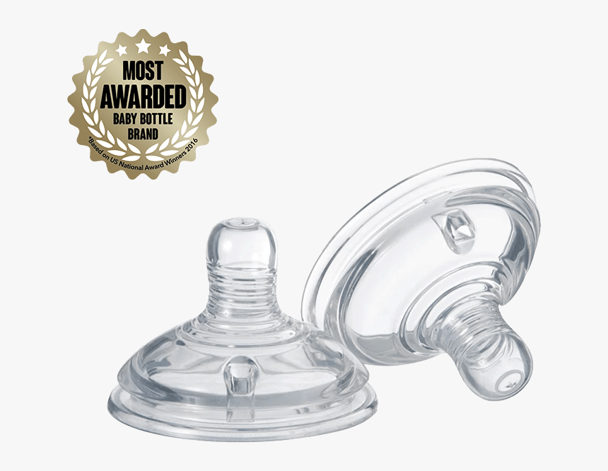 Original Baby Bottle Nipples - Gray Tommee Tippee Anti Colic Bottles, HD Png Download, Free Download