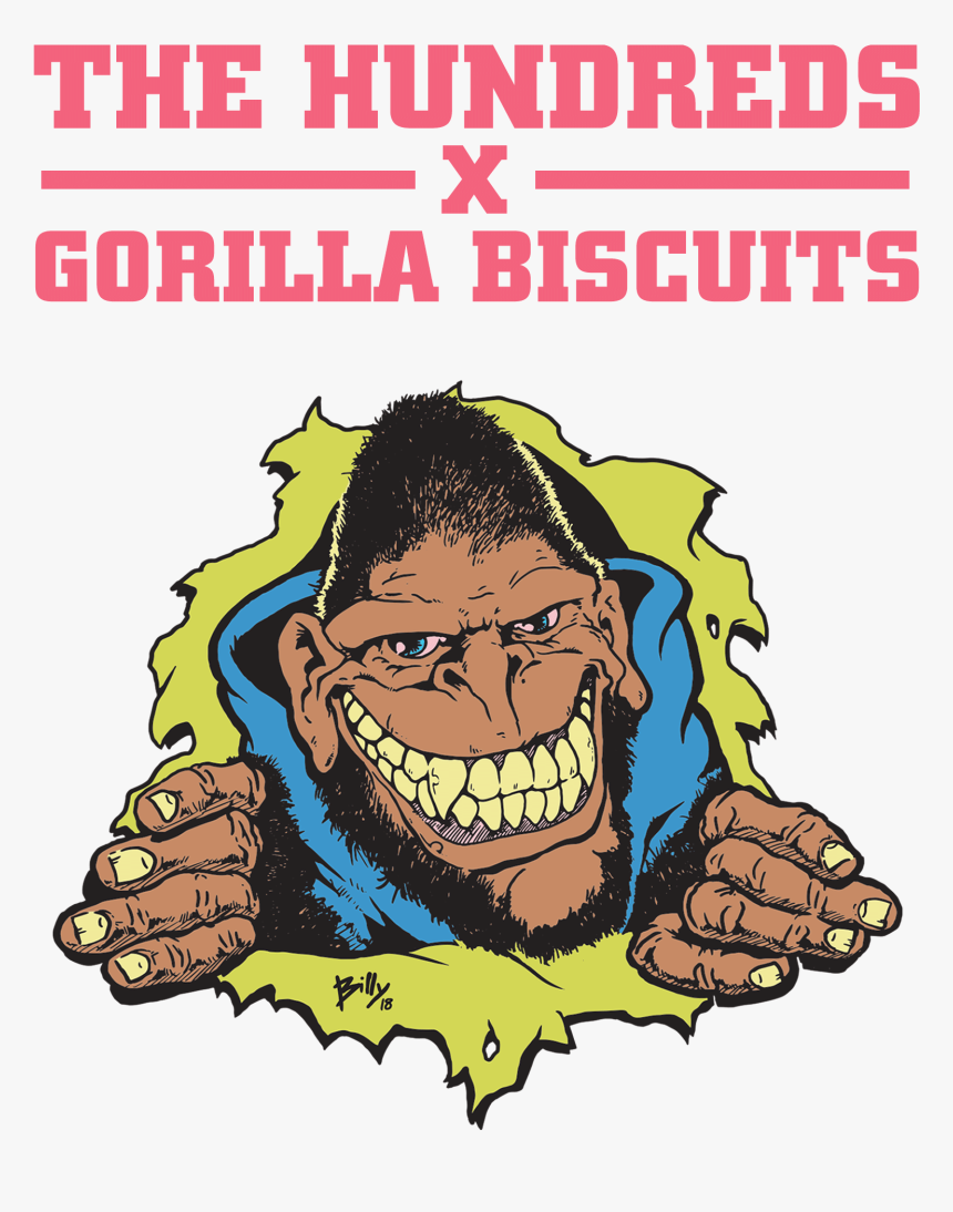 The Hundreds X Gorilla Biscuits - Kavitsu Transmissions Pvt Ltd, HD Png Download, Free Download