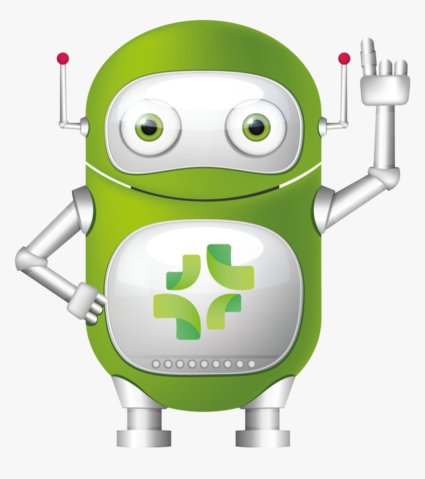 Green Robot, HD Png Download, Free Download