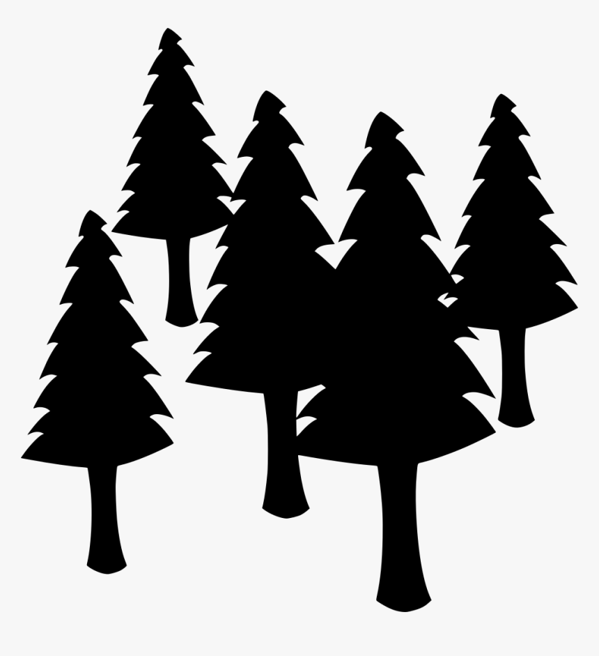 Pine Tree Pine Forest Cartoon, HD Png Download, Free Download