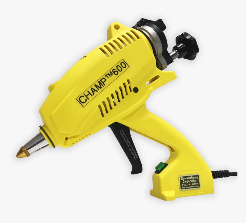 Champ 600 Glue Gun - Industrial Hot Melt Glue Gun, HD Png Download, Free Download