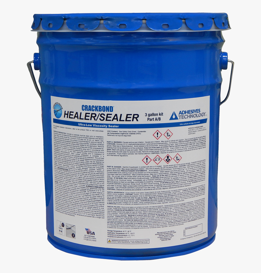 Crackbond Healer Sealer - Bucket, HD Png Download, Free Download