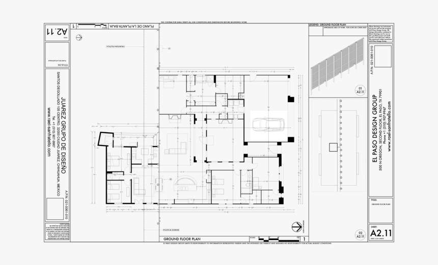 Drawing Of Typical Mexican Border House And Typical - Border Design For Architecture, HD Png Download, Free Download