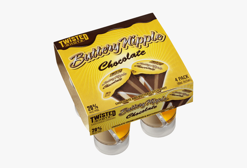 Twisted Shotz Buttery Nipple Chocolate - Chocolate, HD Png Download, Free Download