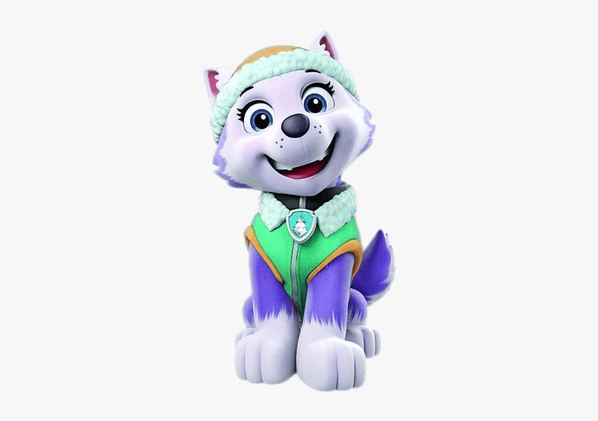 Paw Patrol Everest Smiling - Everest Paw Patrol Bilder, HD Png Download, Free Download