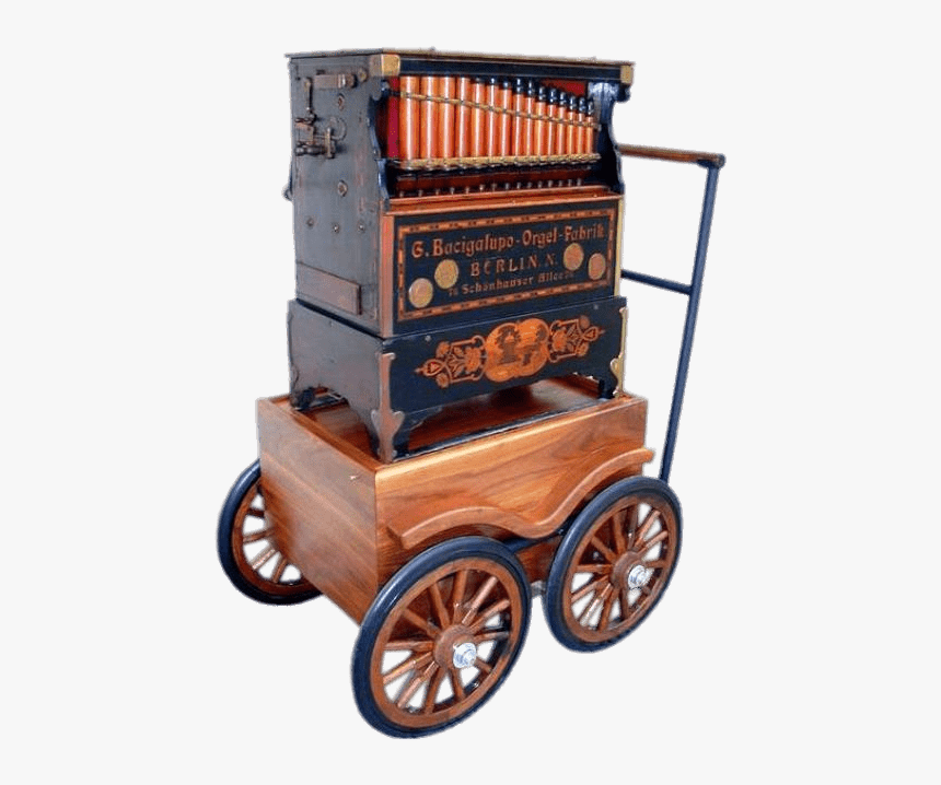 German Barrel Organ - Bacigalupo Street Organ, HD Png Download, Free Download