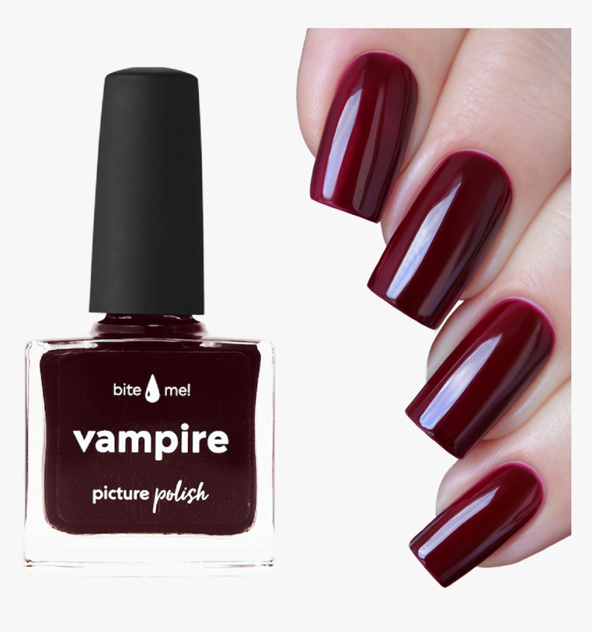 Red Nail Polish, HD Png Download - kindpng