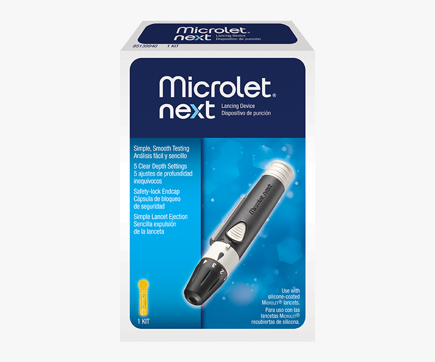 Microlet Next Lancing Device, HD Png Download, Free Download