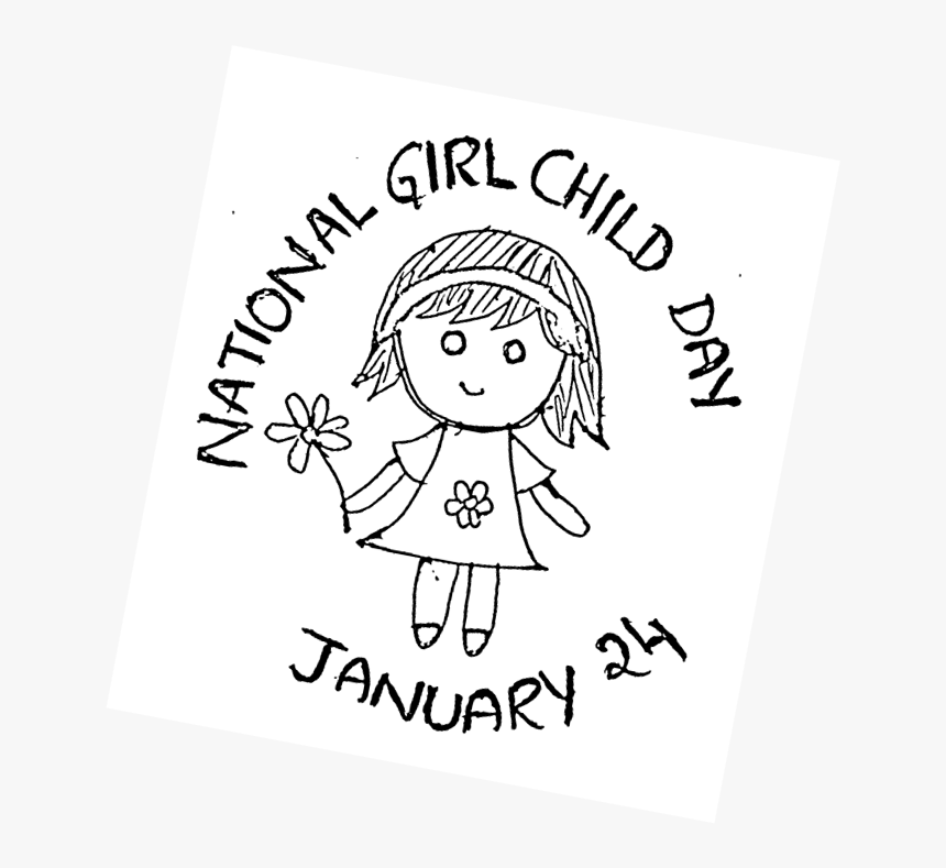 Happy National Girl Child"s Day, HD Png Download, Free Download
