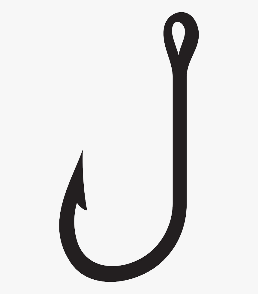 Fish Hook Png - Fishing Hook Clipart Png, Transparent Png - kindpng