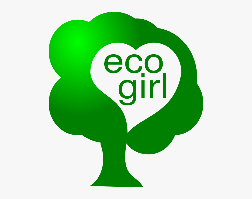 Eco Girl Svg Clip Arts - Eco Clip Art, HD Png Download, Free Download