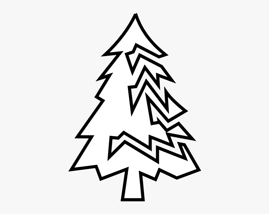 Pine-tree - Christmas Tree, HD Png Download, Free Download