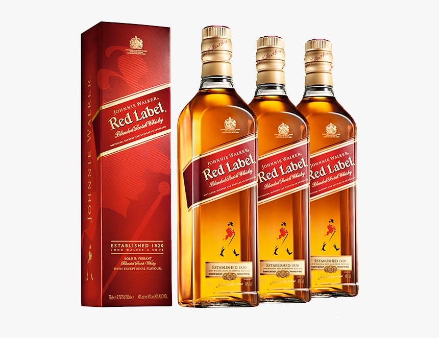 Transparent Red Label Png - Johnnie Walker Price In Cambodia, Png Download, Free Download